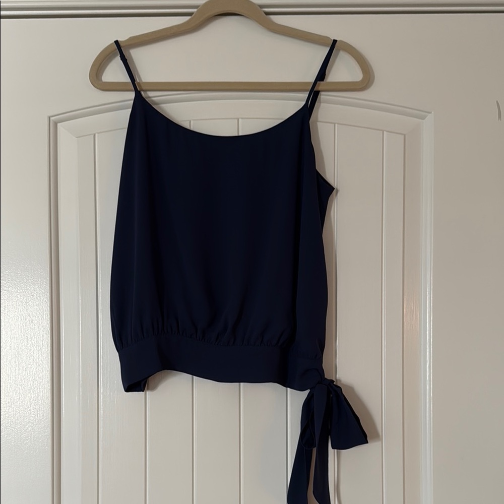 Lilly Pulitzer Navy Camisole with Side Tie